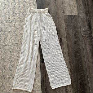 Zaful knit bathing suit cover up pants